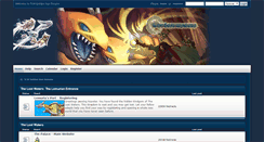 Desktop Screenshot of goldensunforums.thelostwaters.com